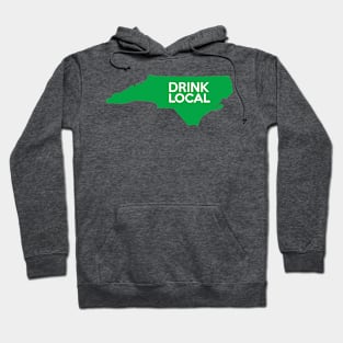 North Carolina Drink Local NC Green Hoodie